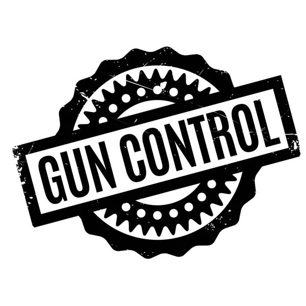 Sello de goma Gun Control — Archivo Imágenes Vectoriales