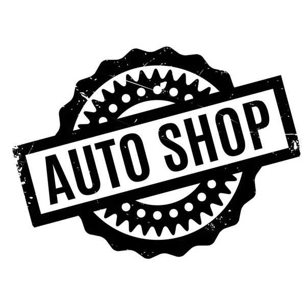 Automatikus Shop gumibélyegző — Stock Vector