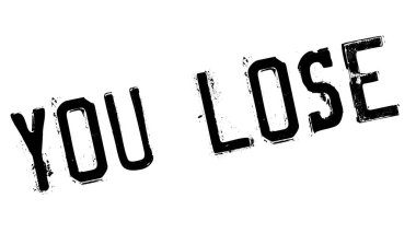 Lastik damgası kaybetmek