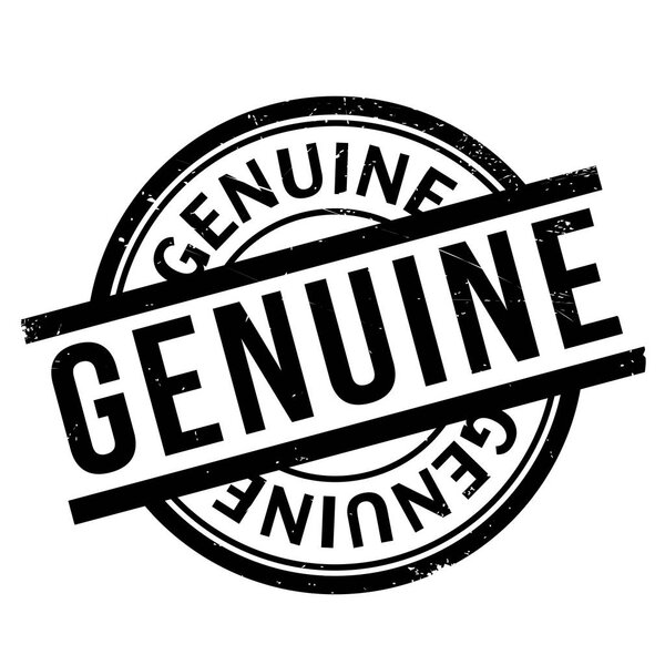 GENUINE Ruber Stamp
