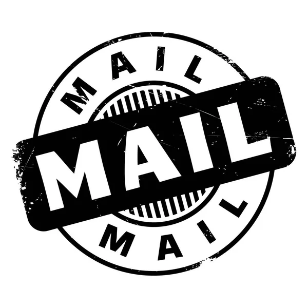 Sello de goma MAIL — Archivo Imágenes Vectoriales