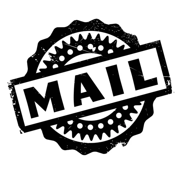 Sello de goma MAIL — Vector de stock