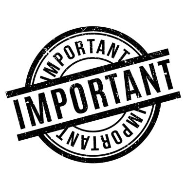 önemli lastik damgası