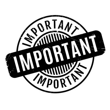 önemli lastik damgası