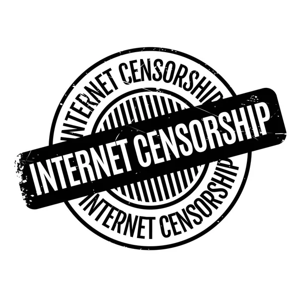 Internet-Zensur — Stockvektor