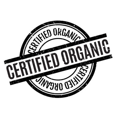 sertifikalı organik lastik damgası