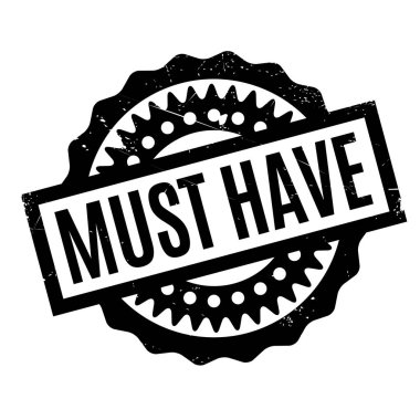 Lastik damgası olması gerekir