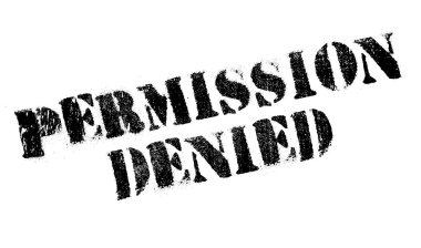 İzin reddedildi pencere boyutu