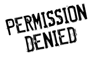 İzin reddedildi pencere boyutu