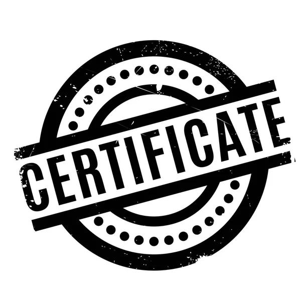Pieczątka certyfikatu — Wektor stockowy