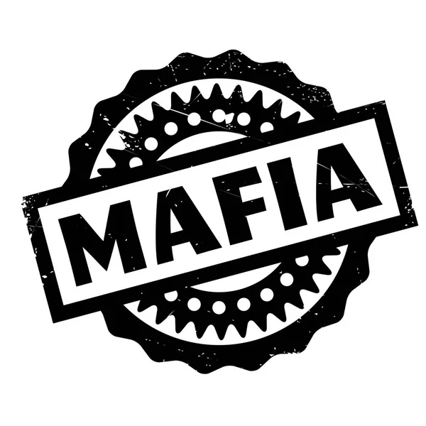 Timbre en caoutchouc Mafia — Image vectorielle