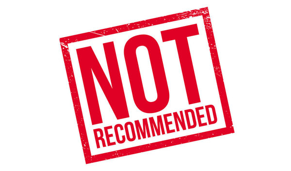 Не рекомендуемая резиновая марка
