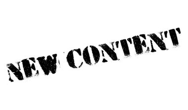 Yeni içerik damgası