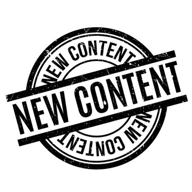 Yeni içerik damgası