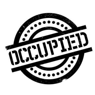 İşgal altındaki lastik damgası