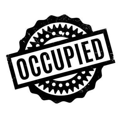 İşgal altındaki lastik damgası