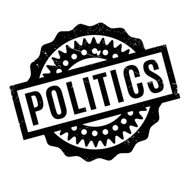 Πολιτική καουτσούκ σφραγίδα — Διανυσματικό Αρχείο