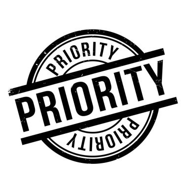 öncelik lastik damgası