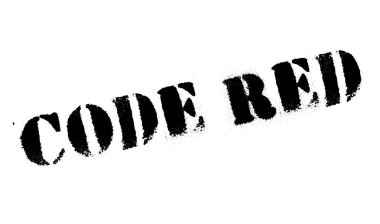 Kod kırmızı lastik damgası