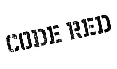 Kod kırmızı lastik damgası