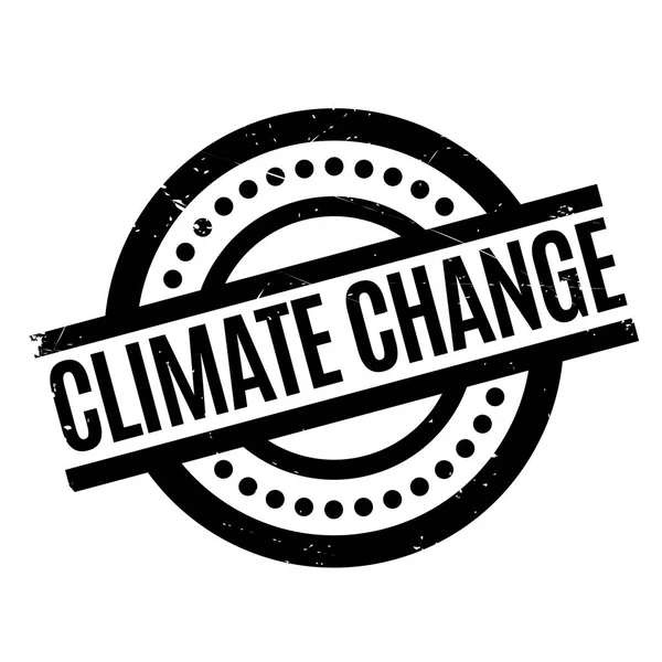 Climate Change rubber stamp — Stock Vector