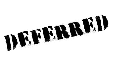 Ertelenen lastik damgası