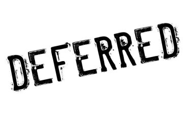 Ertelenen lastik damgası