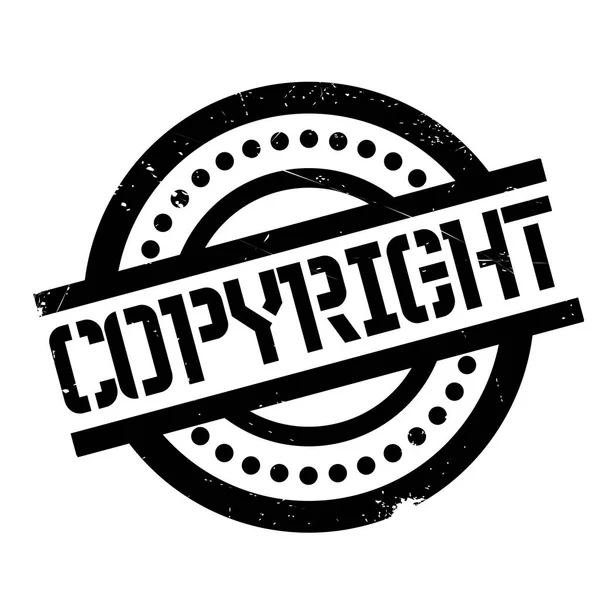 Copyright rubber stamp — Stock Vector