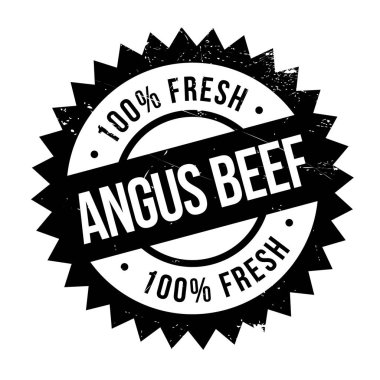 Angus sığır eti damgası
