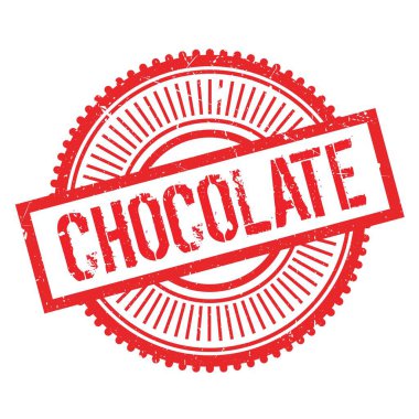 Çikolata damga kauçuk grunge