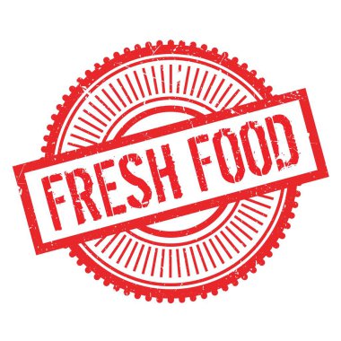 Taze Gıda damga kauçuk grunge