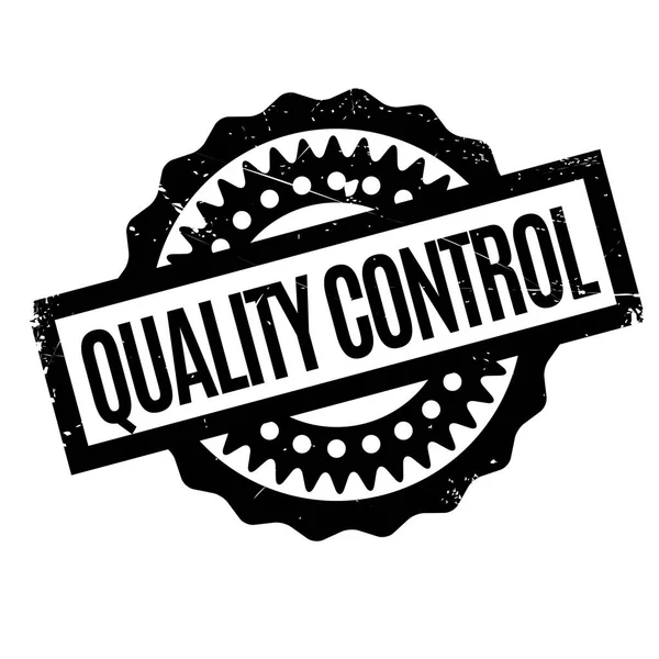 Quality Control rubber stamp — Stock Vector