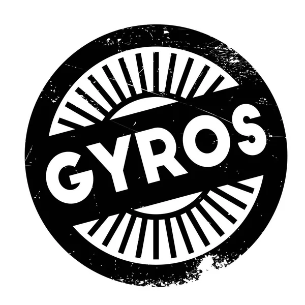 Gyros damga kauçuk grunge