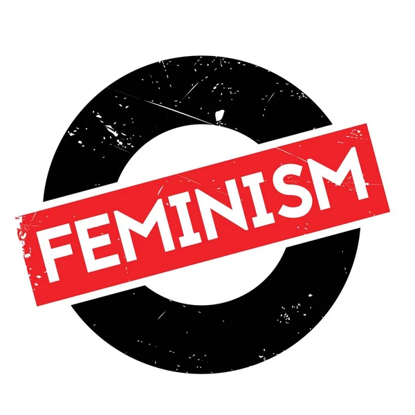 Cap karet feminisme - Stok Vektor