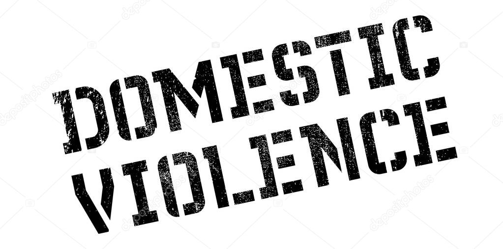 Domestic Violence rubber stamp