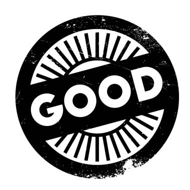 İyi damga kauçuk grunge