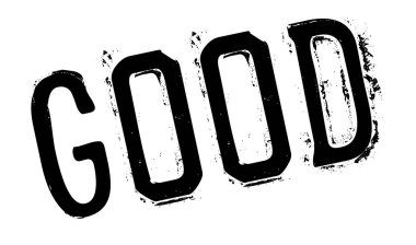 İyi damga kauçuk grunge