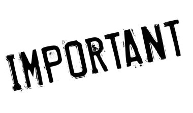 Önemli damgası kauçuk grunge