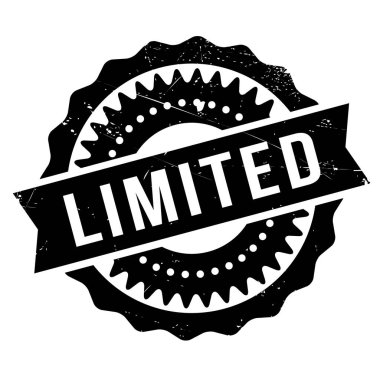 Sınırlı damga kauçuk grunge