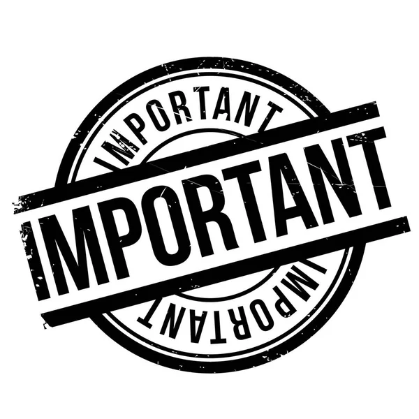 Önemli damgası kauçuk grunge