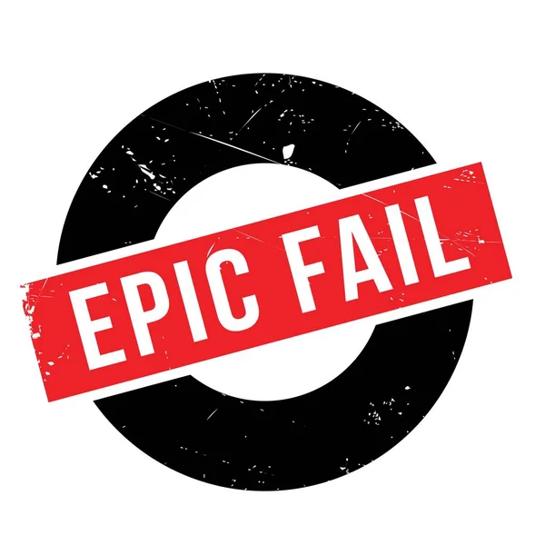 Epic Fail rubber stamp — Stock Vector