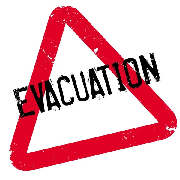 Pieczątka ewakuacji — Wektor stockowy
