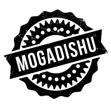 Mogadişu damga kauçuk grunge