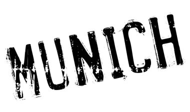 Münih damga kauçuk grunge