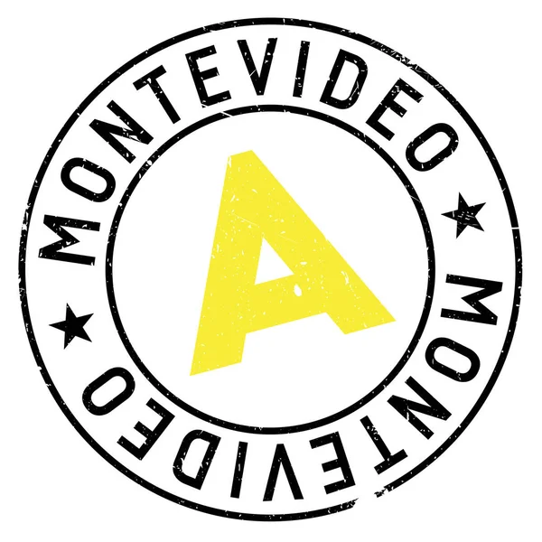 Montevideo sello de goma grunge — Vector de stock