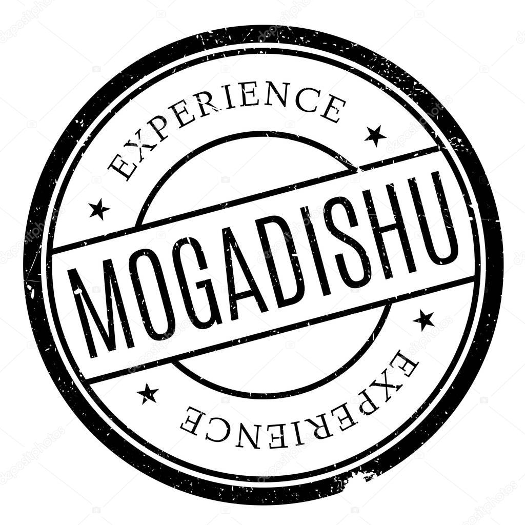 Mogadishu stamp rubber grunge