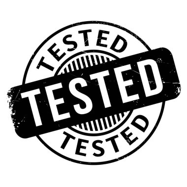Test lastik damgası