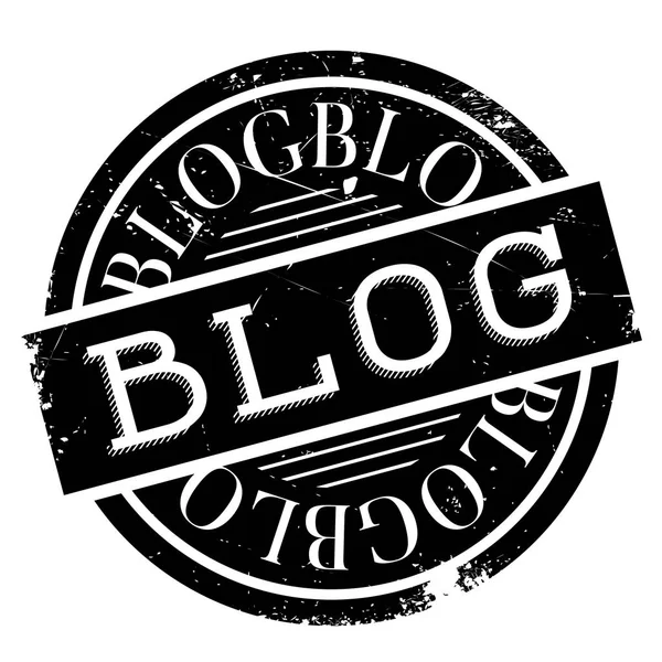 Блог штамп — стоковий вектор