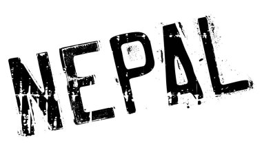 Nepal damga kauçuk grunge