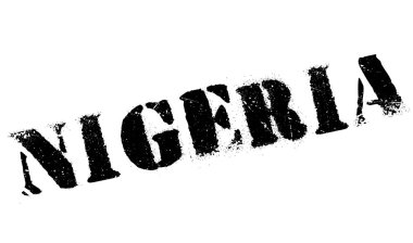 Nijerya damga kauçuk grunge